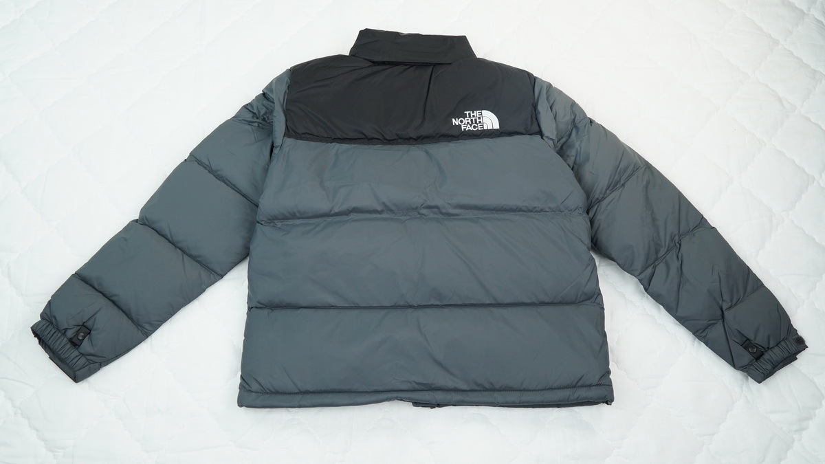 The North Face Nuptse 1996 White And Glossy Gray