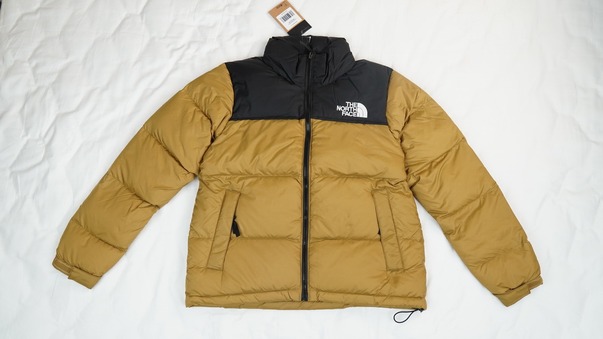 The North Face 1996 Splicing White And Red Yellowish Brown