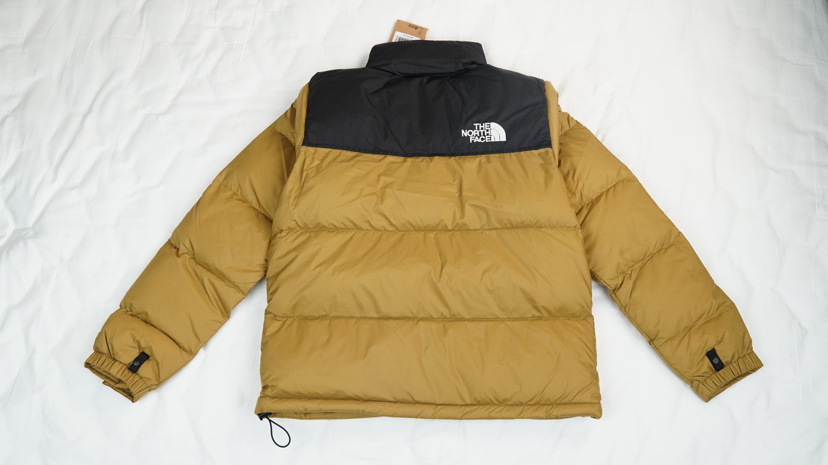 The North Face 1996 Splicing White And Red Yellowish Brown