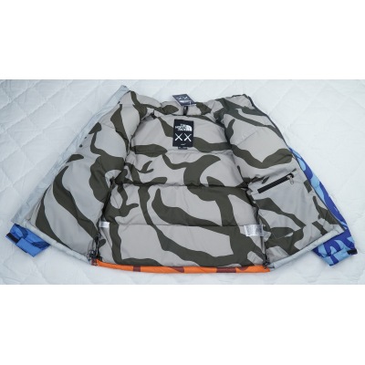 The North Face x KAWS Youth Retro 1996 Nuptse Jacket KW Moonlight Ivory Nuptse Print 02