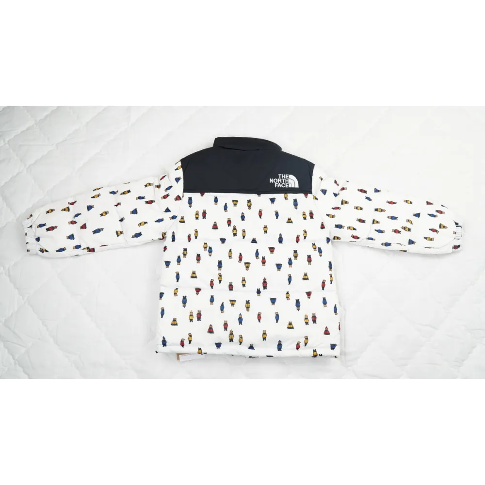 Kids The North Face Black and Blackish Little Bear