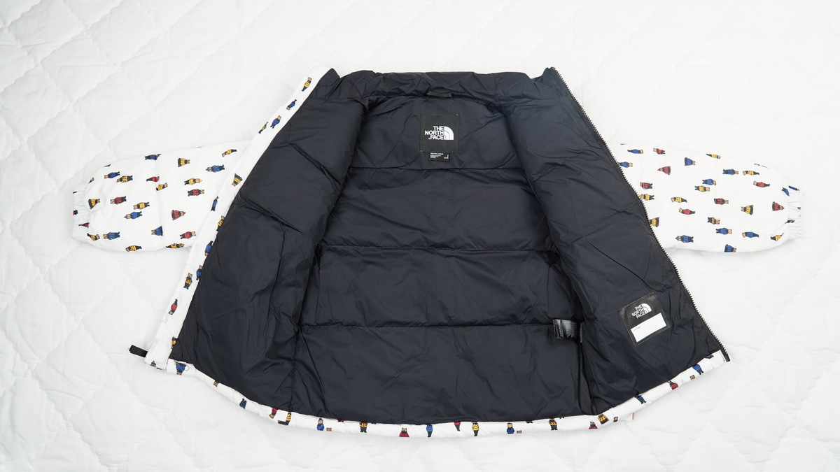 Kids The North Face Black and Blackish Little Bear