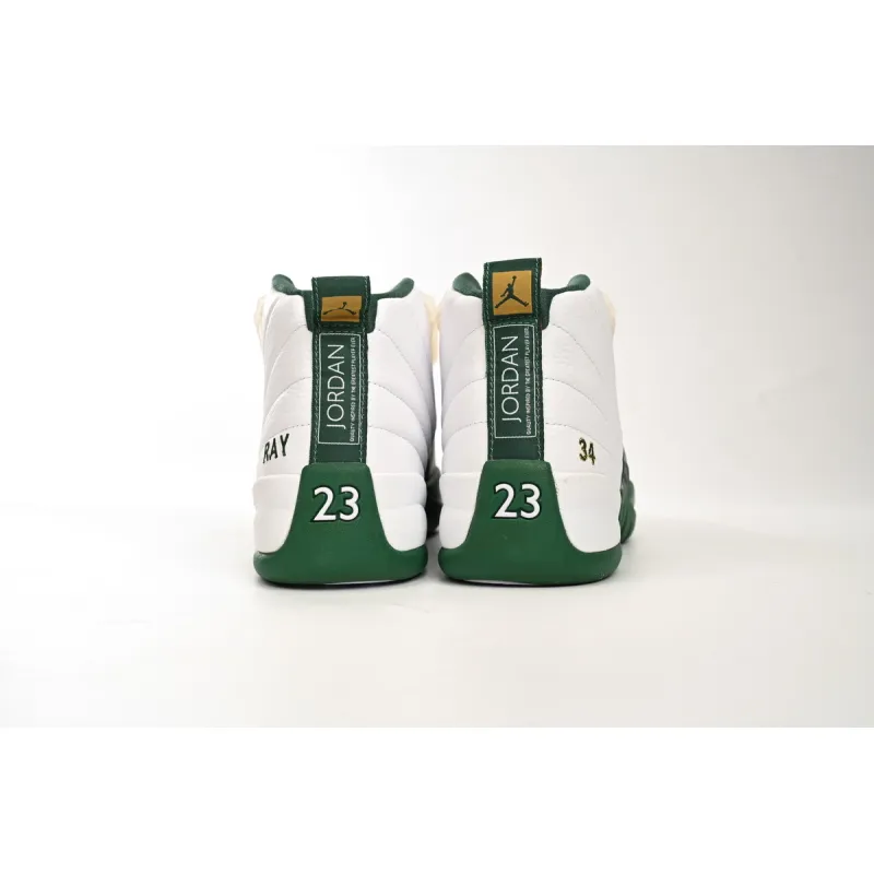 PKGoden Jordan 12 White Green,136001-063