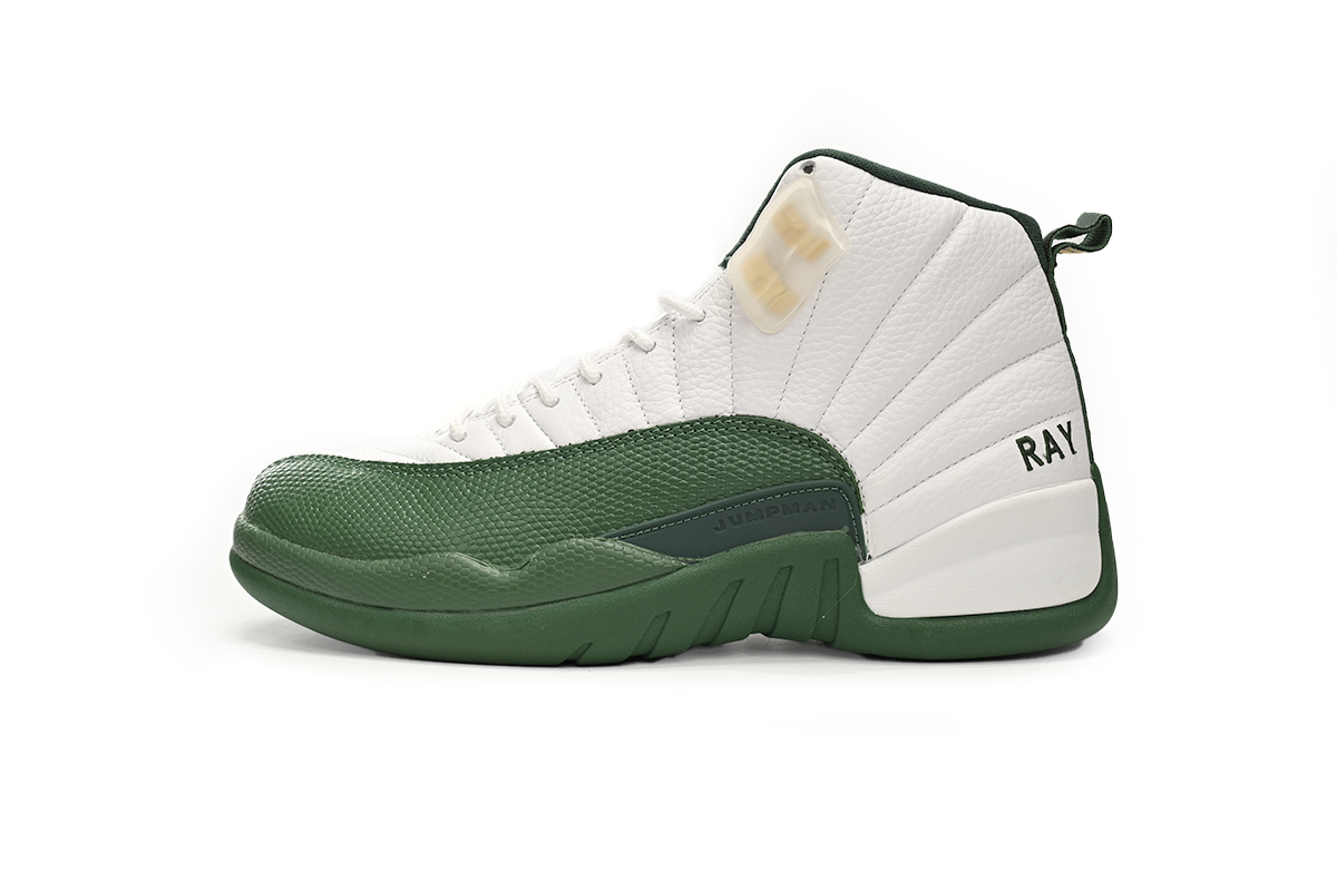 PKGoden Jordan 12 White Green,136001-063