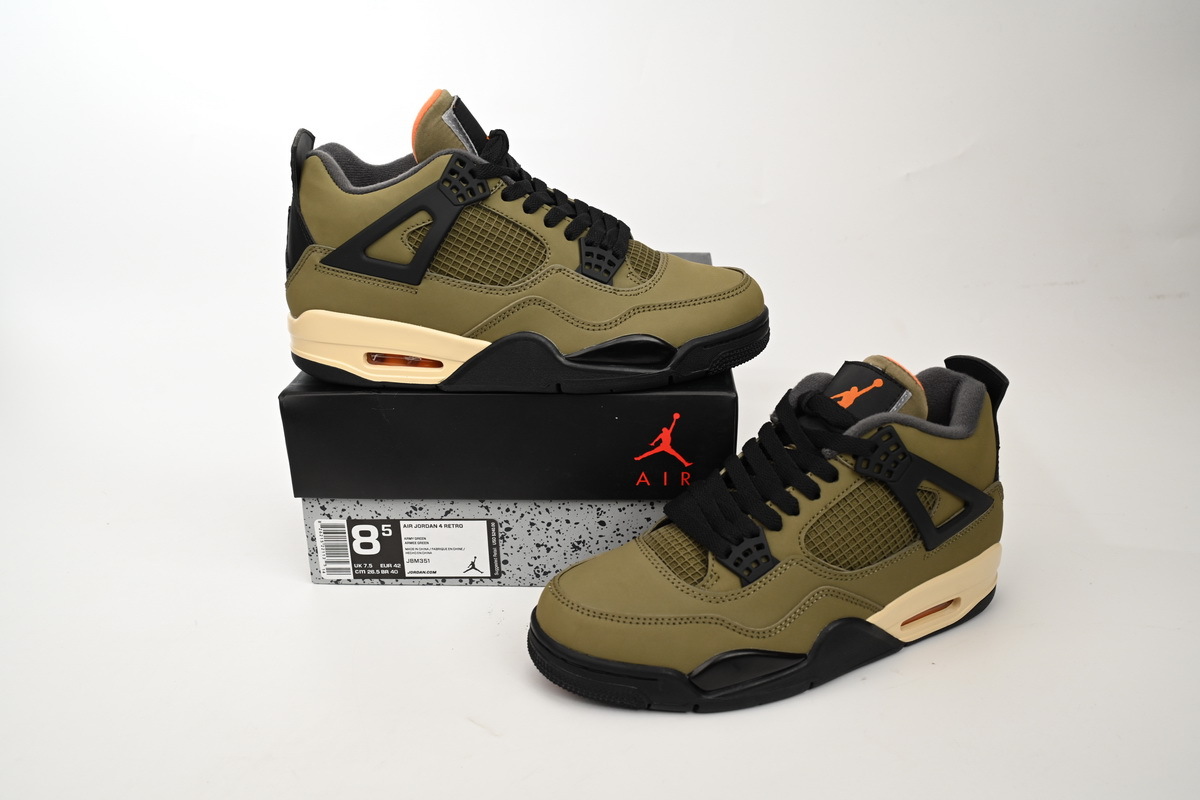 PKGoden Jordan 4 Retro Undefeated,JBM351 M1