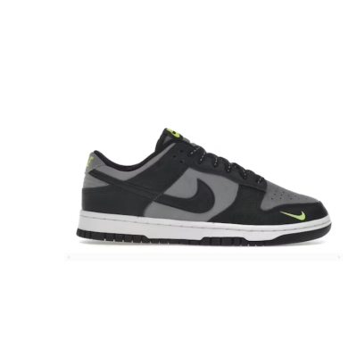 BMLin Dunk Low Black Cool Grey Volt Mini Swoosh,FQ2205-001 01