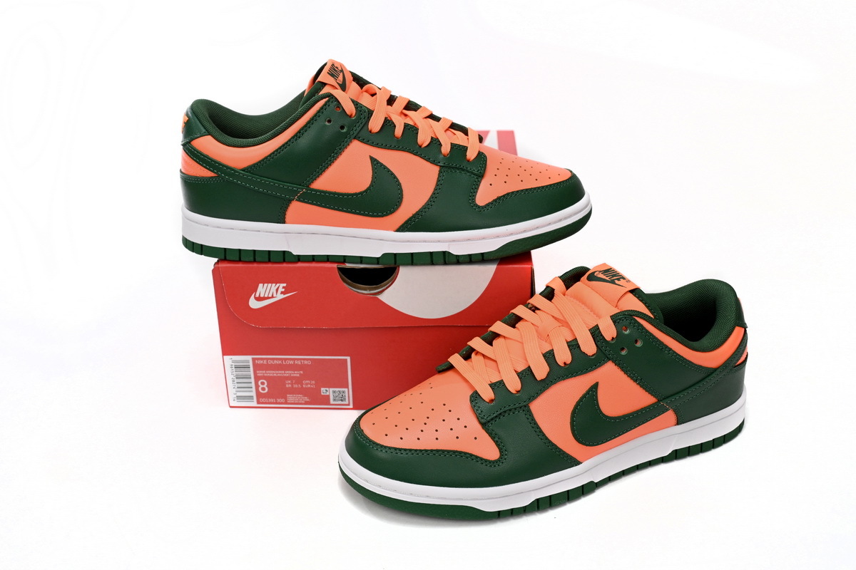 BMLin Dunk Low Retro Miami HurricanesDD1391-300