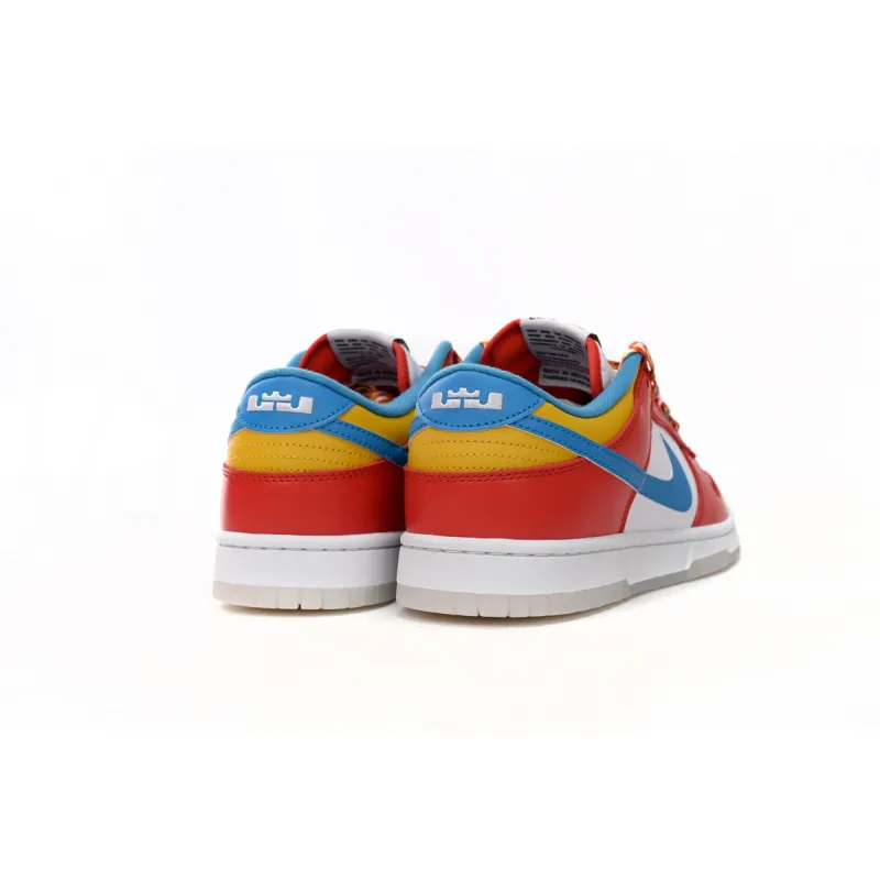 BMLin Dunk Low QS LeBron James Fruity Pebbles DH8009-600