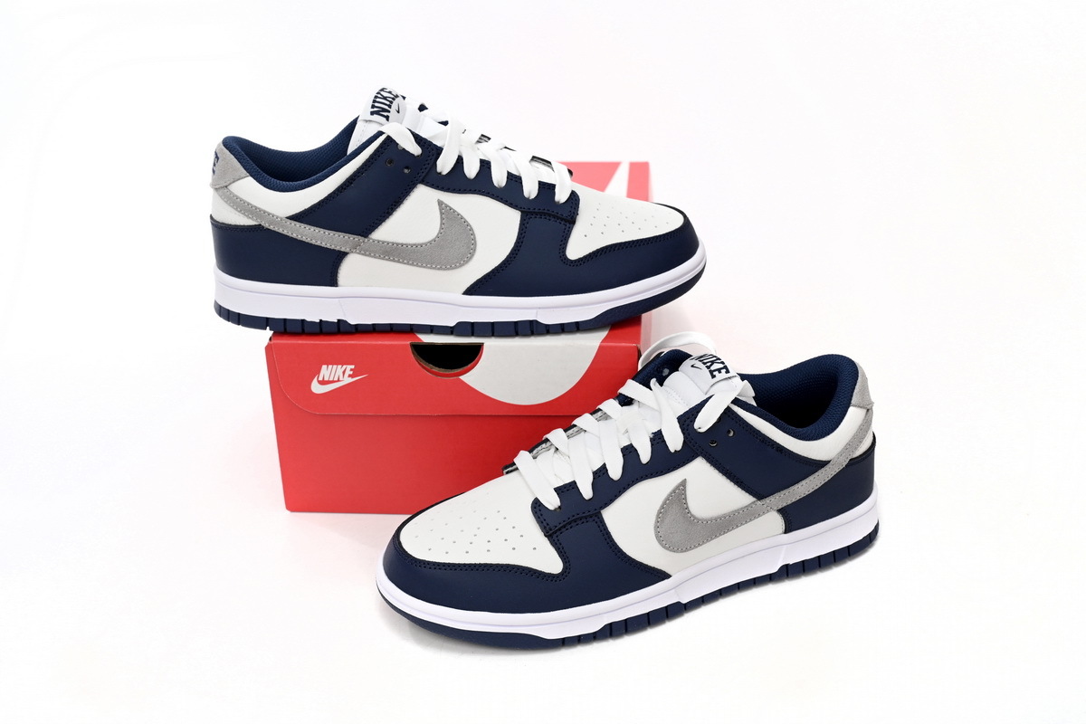 PKGoden Dunk Low Summit White Midnight Navy FD9749-400