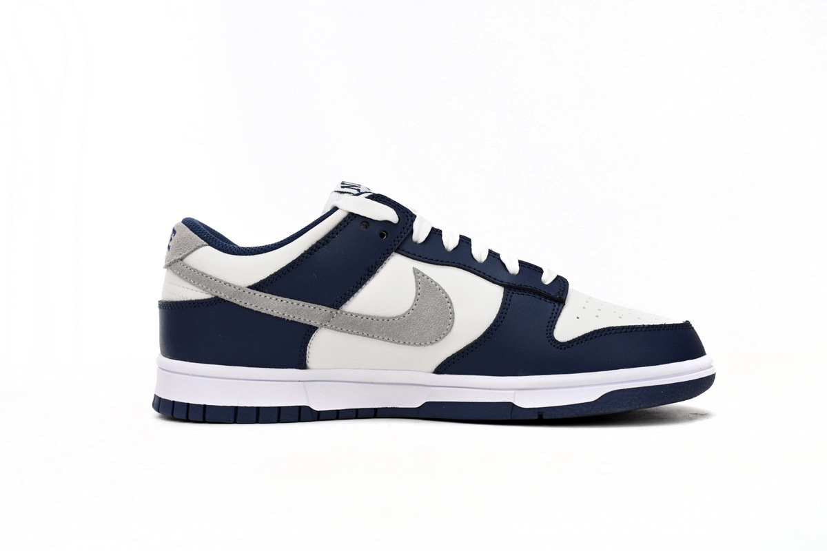 BMLin Dunk Low Summit White Midnight Navy FD9749-400
