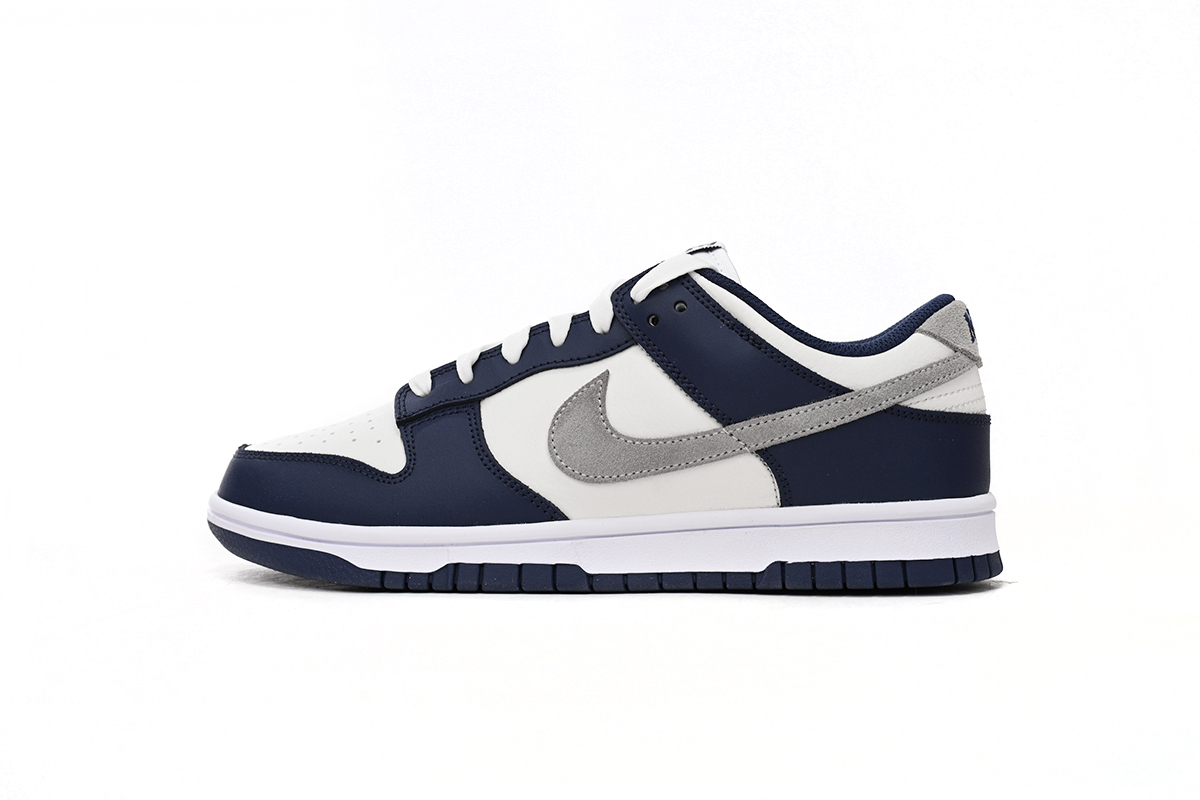 BMLin Dunk Low Summit White Midnight Navy FD9749-400