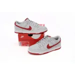 BMLin Dunk Low Vast Grey Varsity RedFJ0832-011