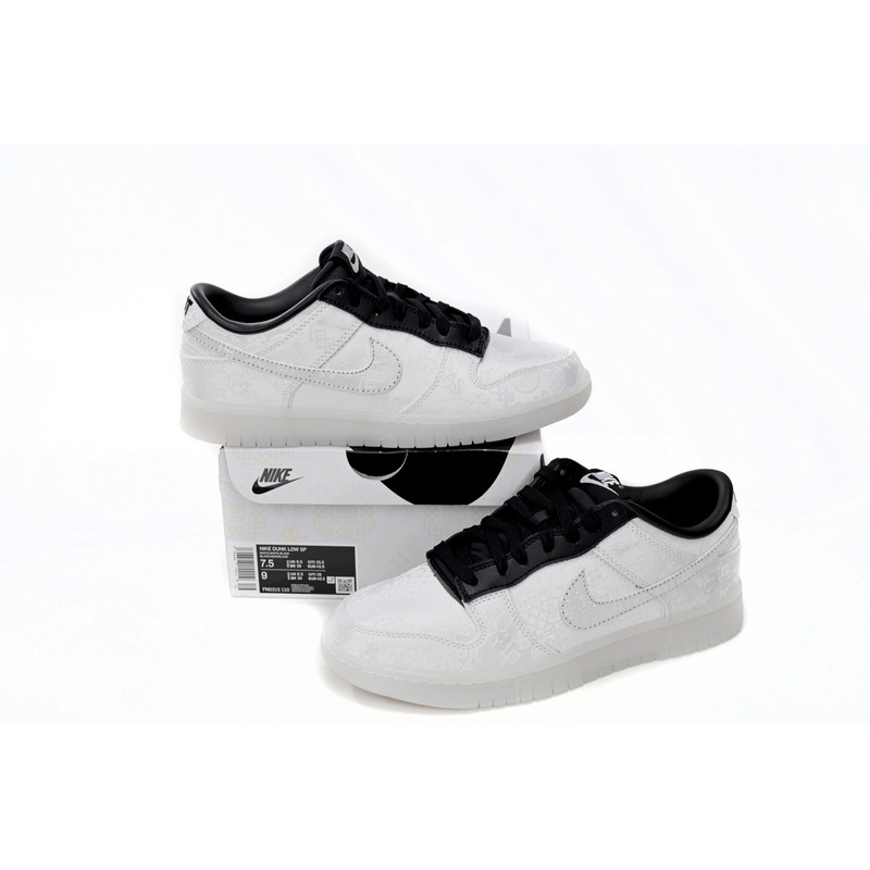 ⏳Limited time promotion Dunk - 49$⏳BMLin Dunk Low CLOT Fragment WhiteFN0315-110