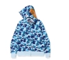 BAPE Big ABC Camo Shark Full Zip Hoodie Blue
