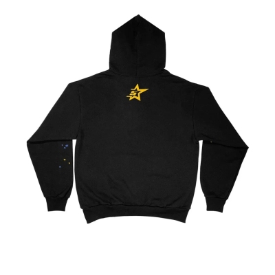 SP5DER Young Thug Black Punk Hoodie 02