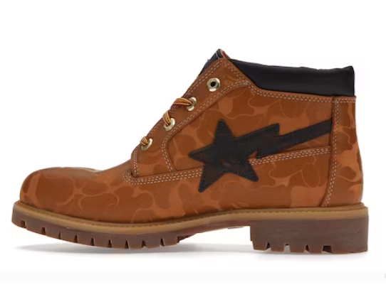 PKGoden Timberland Chukka BootsA Bathing Ape Wheat