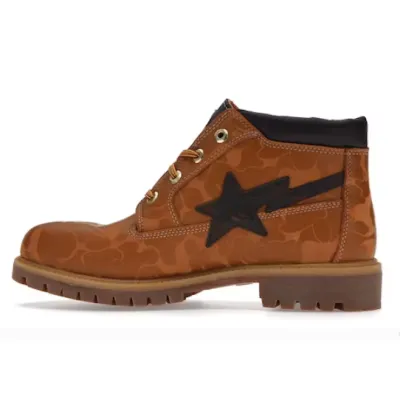 PKGoden Timberland Chukka BootsA Bathing Ape Wheat 02