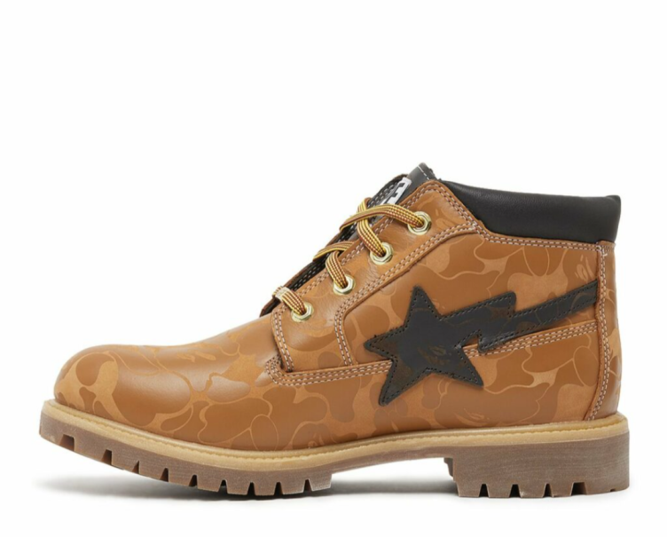 PKGoden Timberland Chukka BootsA Bathing Ape Wheat