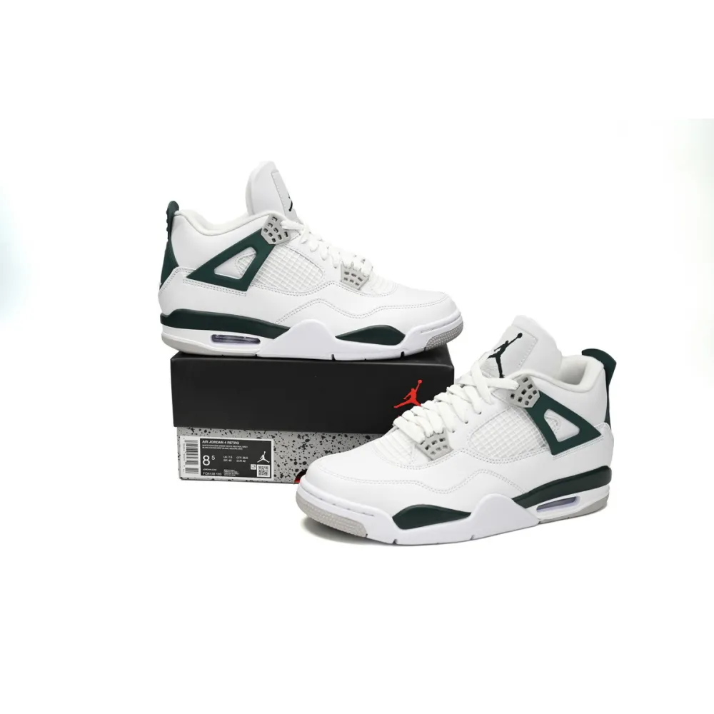 PKGoden Jordan 4 White Green,FQ8138-103