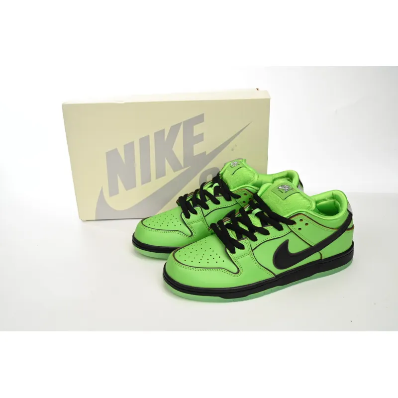 OG Dunk Low The Powerpuff Girls Buttercup, FZ8319-300