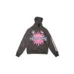 Hellstar Hoodie brown and pink