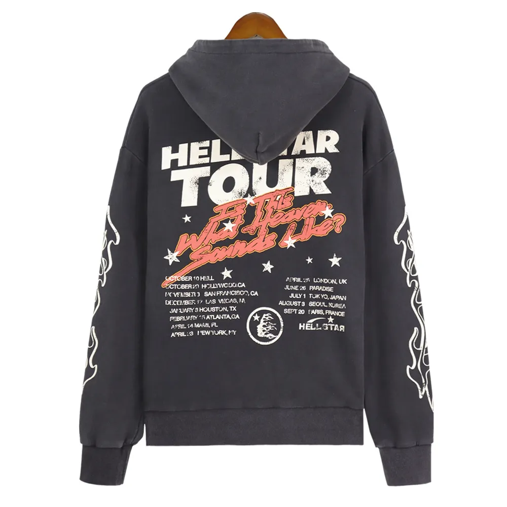 Hellstar Hoodie Navy blue