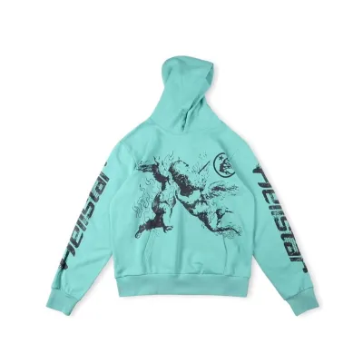 Hellstar Hoodie green 01