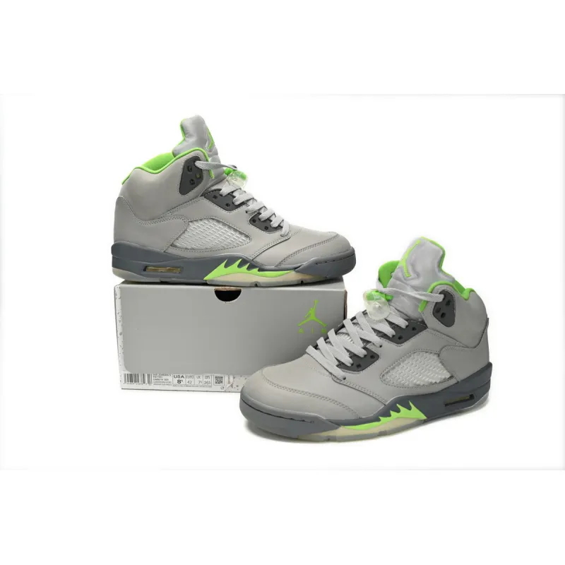 PKGoden Jordan 5 Retro Green Bean,136027 031