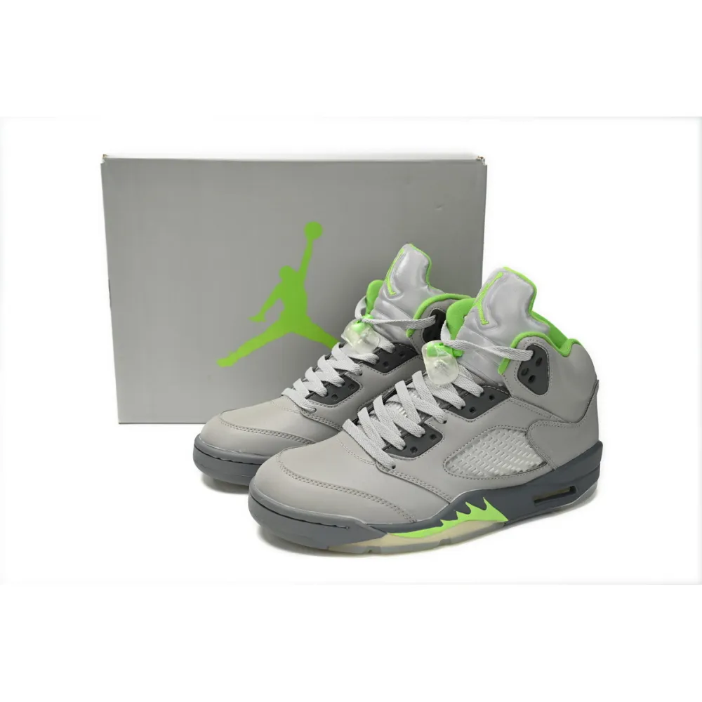 PKGoden Jordan 5 Retro Green Bean,136027 031