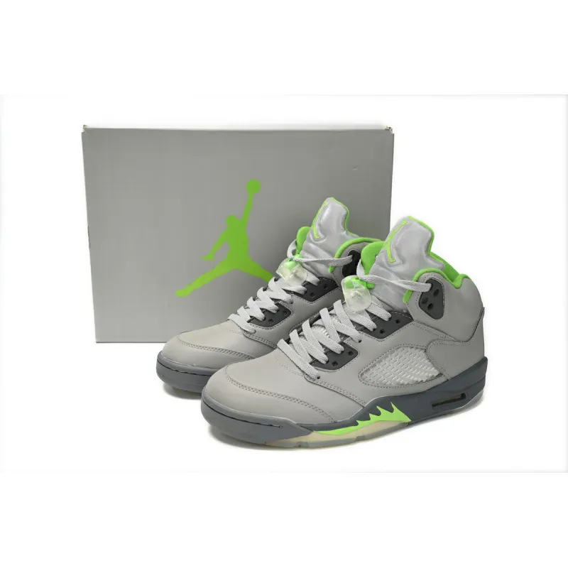 PKGoden Jordan 5 Retro Green Bean,136027 031