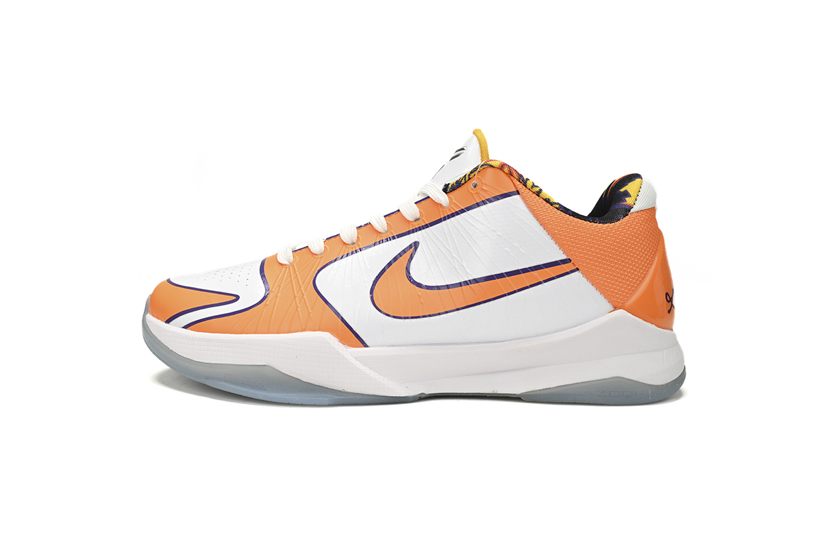 PKGoden Kobe 5 BruceLee White Orange,CD4991-106