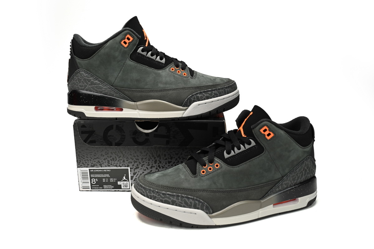 PKGoden Jordan 3 Retro Fear Pack,CT8532-080