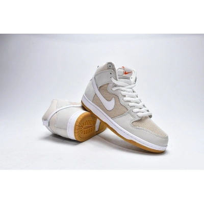 PKGoden SB Dunk High Pro ISO Orange Label Unbleached Natural,DA9626-100 02
