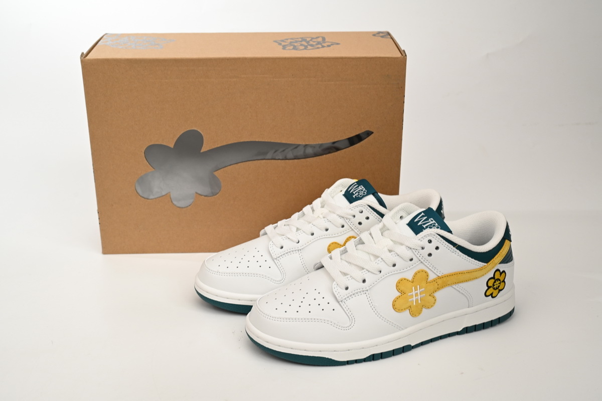 OG Dunk Low WTP MOSS WTPS Beige Sun Yellow,1124-93-300