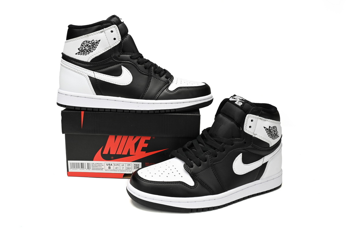 BMLIN Jordan 1 High OG Reverse Panda,DZ5485-010
