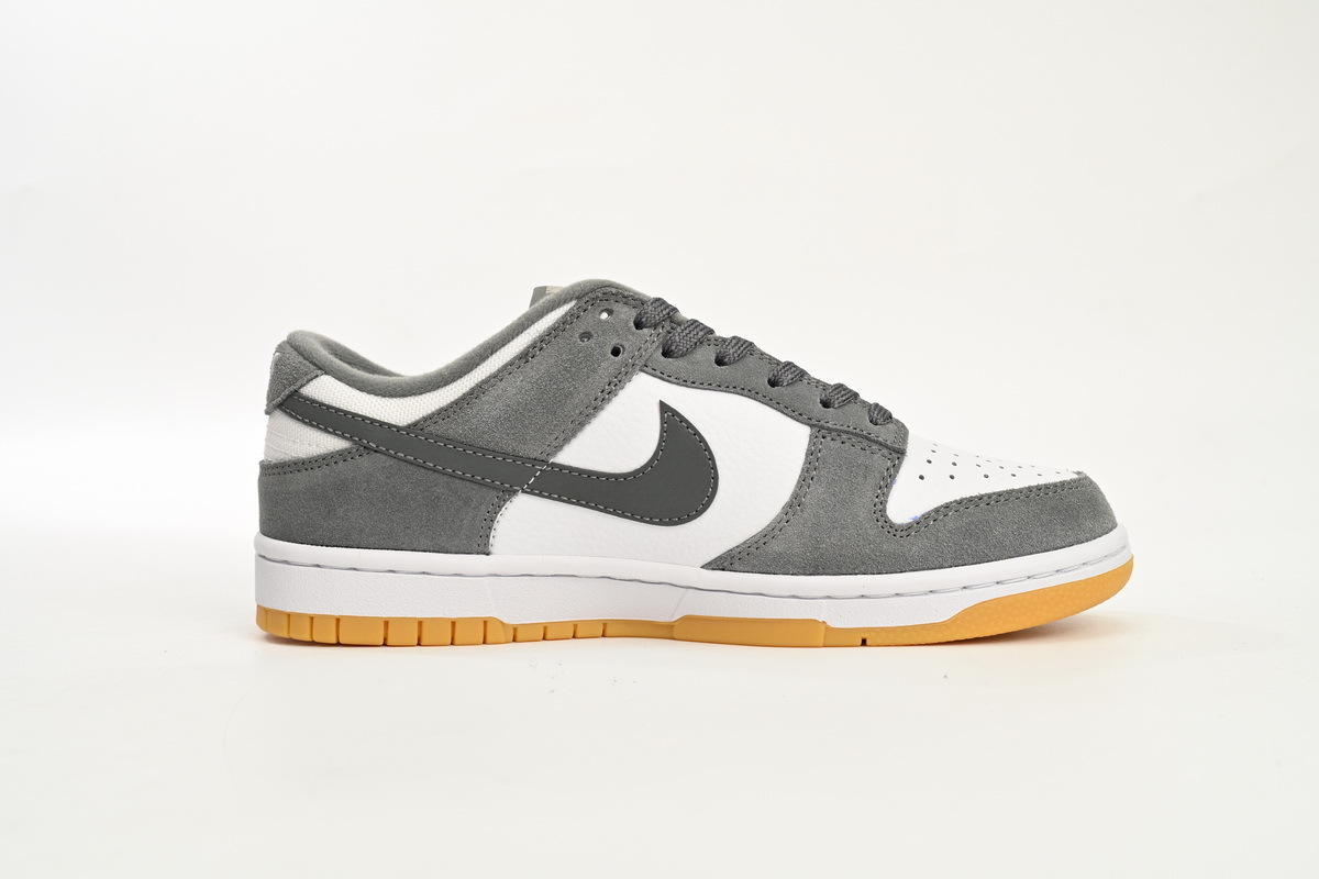 OG Dunk Low White Gray Raw Rubber,FV0389-100