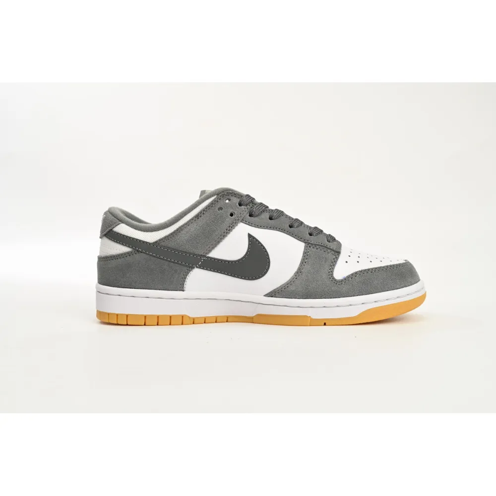 OG Dunk Low White Gray Raw Rubber,FV0389-100