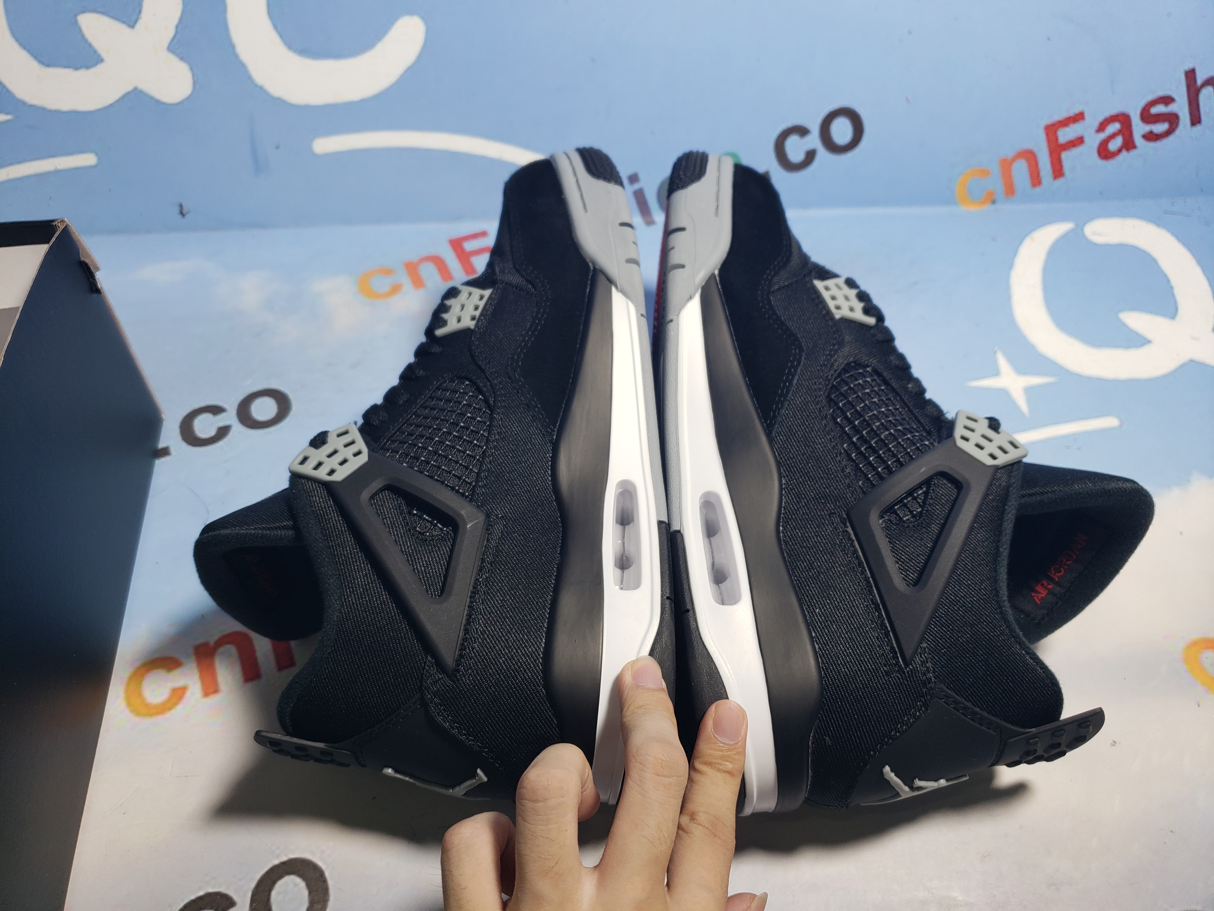 🔥FREE SHIPPING🔥| Jordan 4 Retro Black Canvas DH7138-006 