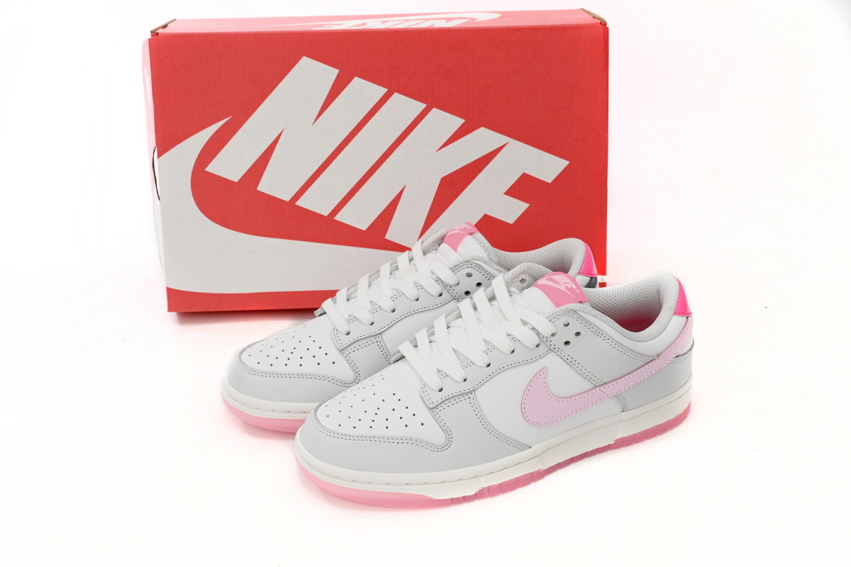 OG Dunk Low pro iso Summit White and Pink Foam,FN3451-161