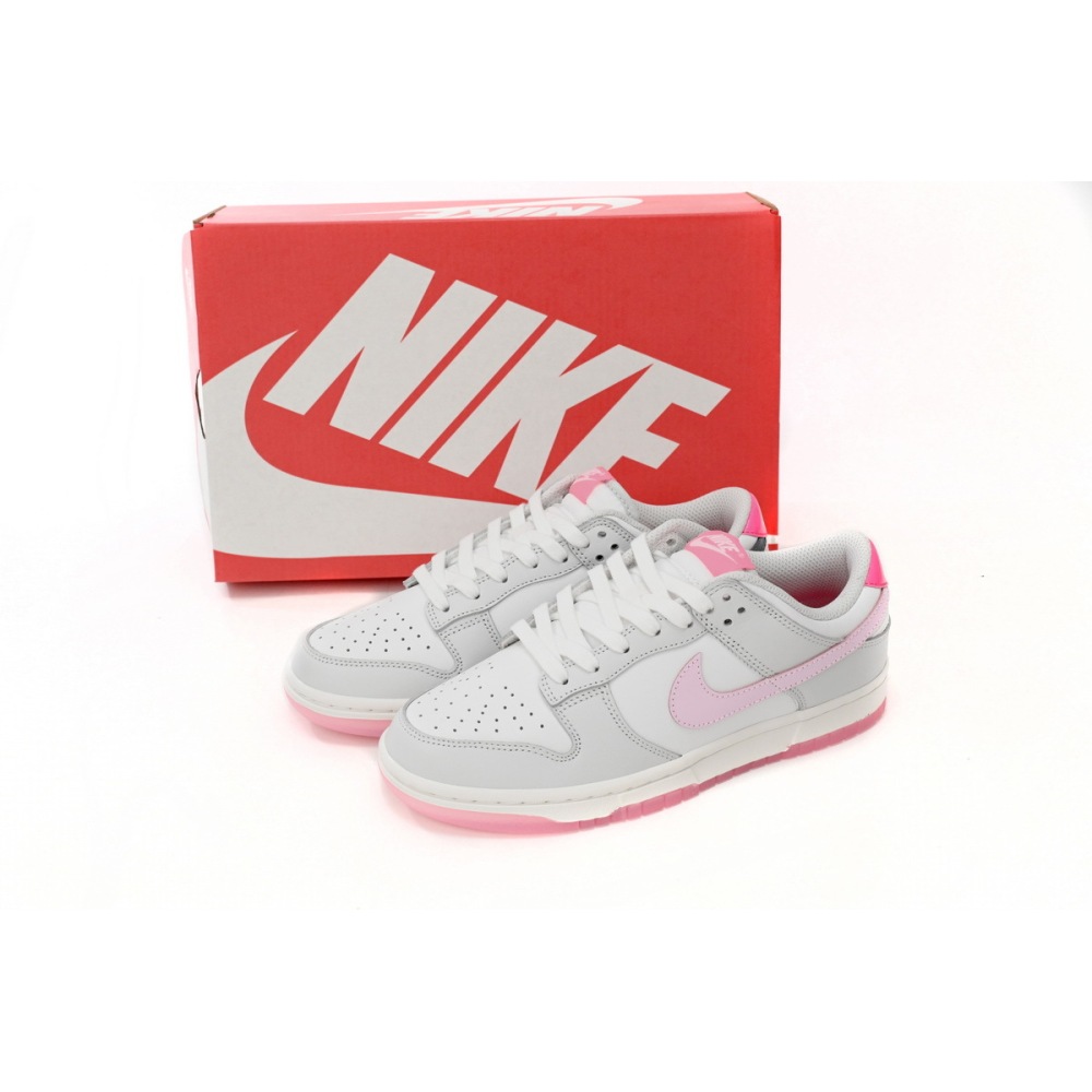 OG Dunk Low pro iso Summit White and Pink Foam,FN3451-161