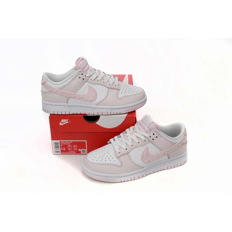 OG Dunk Low Pink Paisley,FD1449-100