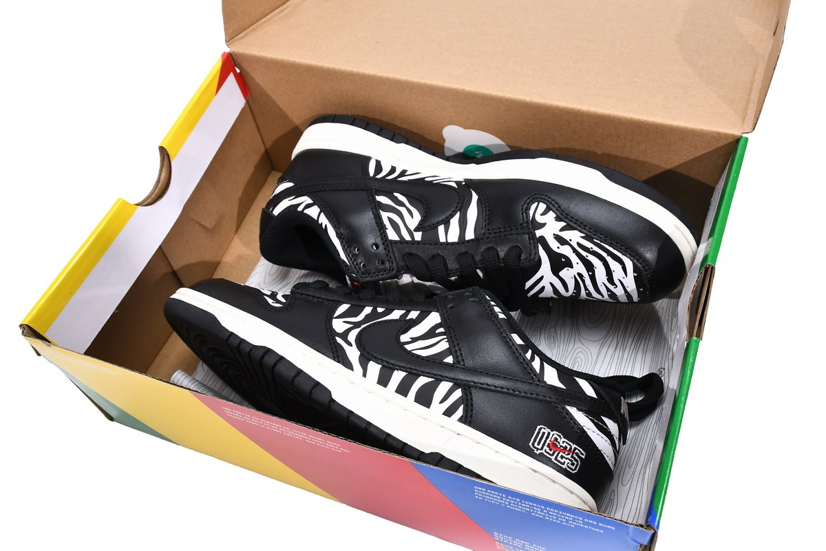 OG SB Dunk Low OG QS Quartersnacks Zebra,DM3510-001