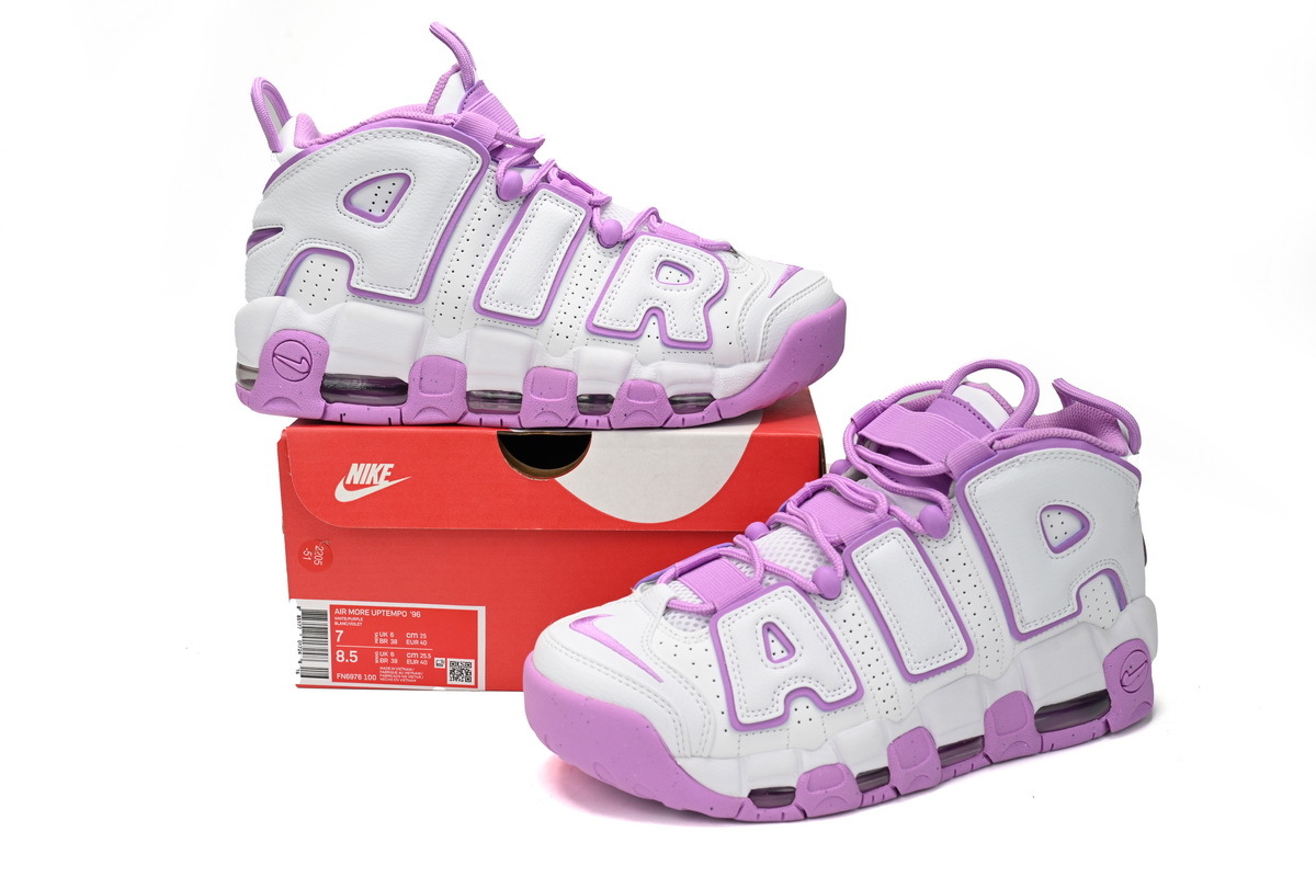 OG Air More Uptempo GS White Purple,FN6976-100