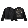 clothes - FEAR OF GOD printed leather Jacket