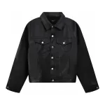 clothes - FEAR OF GOD printed leather Jacket