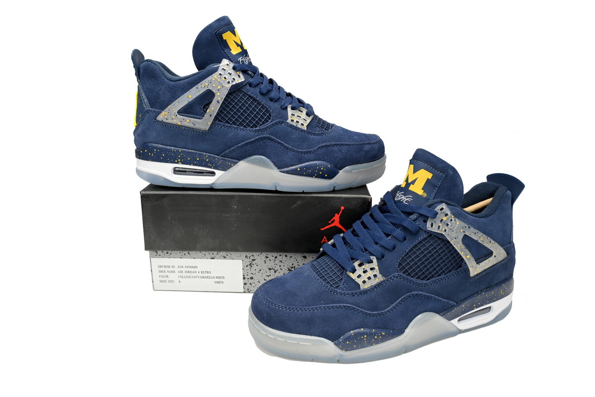 OG Jordan 4 Retro University of Michigan,1036660