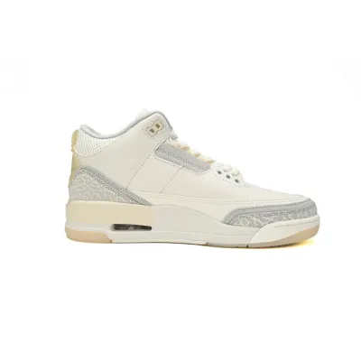 PKGoden Air Jordan 3 Retro Craft Ivory,FJ9479-100 01