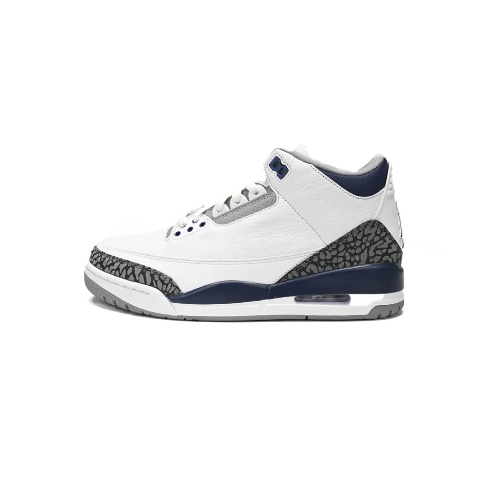 PKGoden Jordan 3 Midnight Navy,CT8532-140