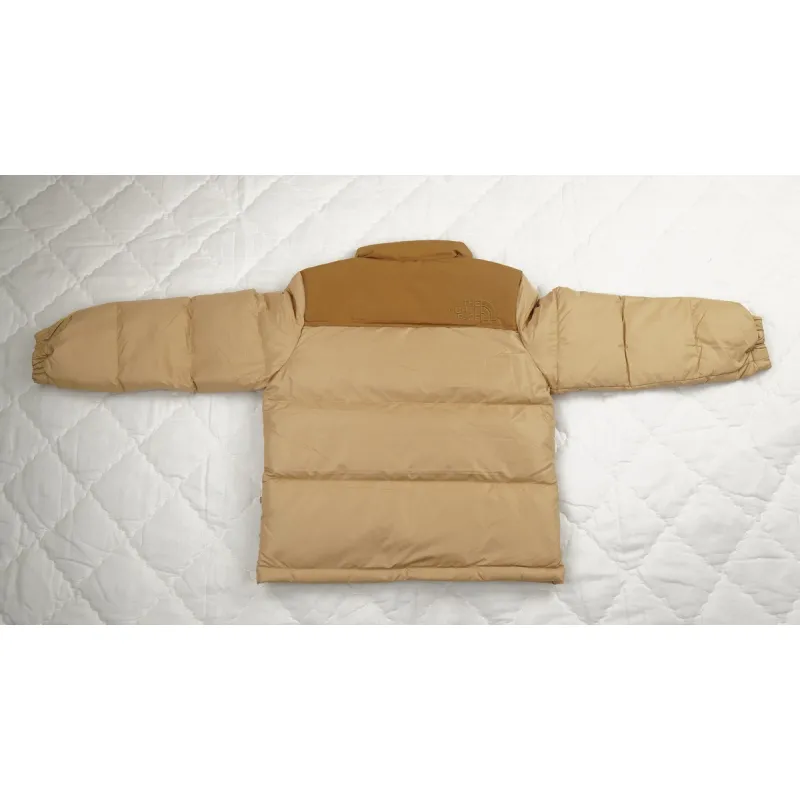 Limited time discount of $10 The North Face 1996 Splicing White And Wheat