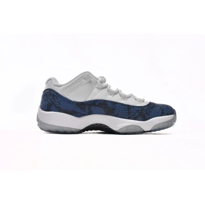 PKGoden Jordan 11 Retro Low Navy Snakeskin,CD6846-102 01